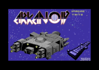 Arkanoid na Commodore 64 - plansza tytułowa