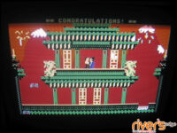 Bruce Lee II - scena finałowa na Commodore 64