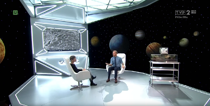 Sonda 2 - zrzut ekranu z emisji jednego z pierwszych odcinków
